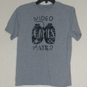 Wonder Nation Short Sleeve T-Shirt Gray Size XL (14/16) Kid